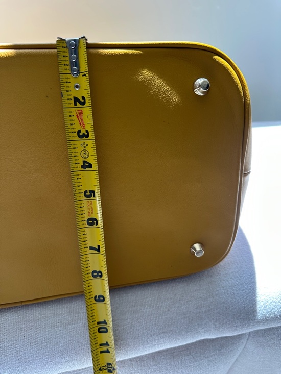 Guatemalan  leather and Embroidered Travel Tote Bag with Multicolor Panel - Picture 11 of 17